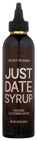 Just Date Syrup Organic Medjool Dates Syrup, 8.8 Ounce -- 6 per case