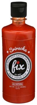 Fix Sriracha Hot Sauce, 18 Ounce -- 6 per case