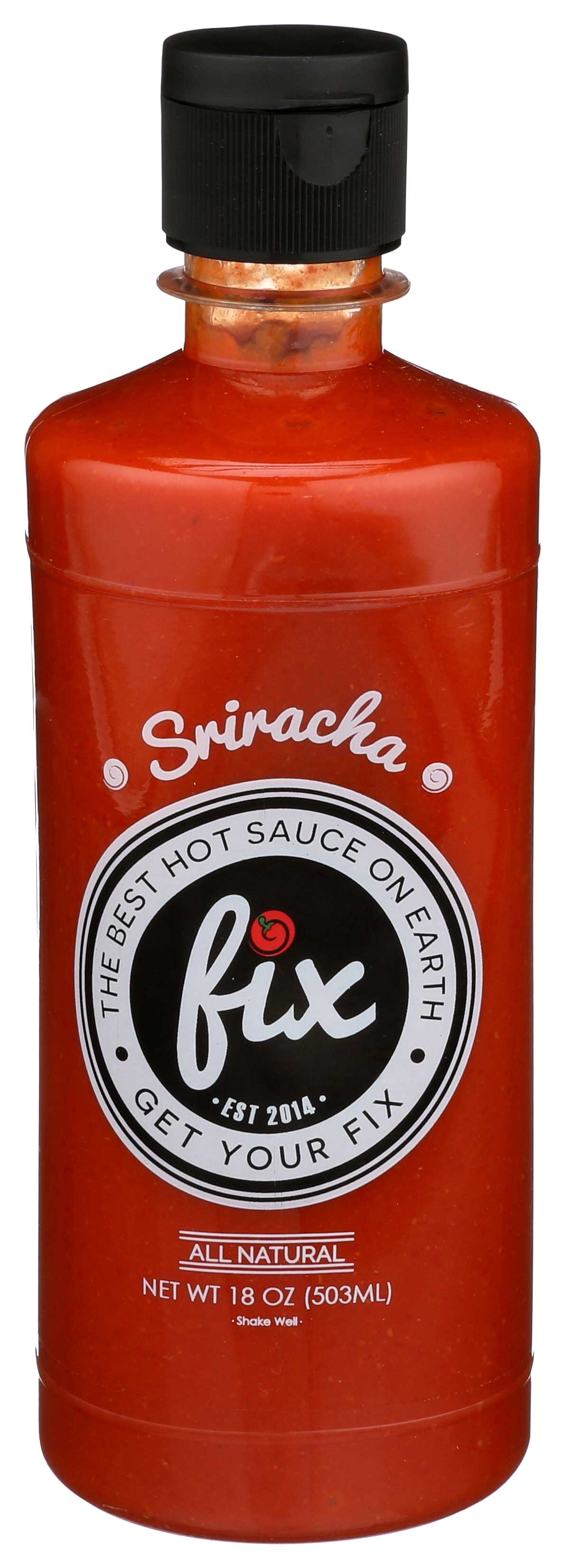 Fix Sriracha Hot Sauce, 18 Ounce -- 6 per case