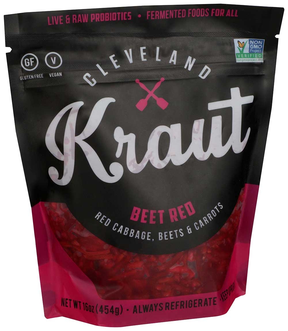 Cleveland Kraut Beet Red Sauerkraut, 16 Ounce -- 6 per case