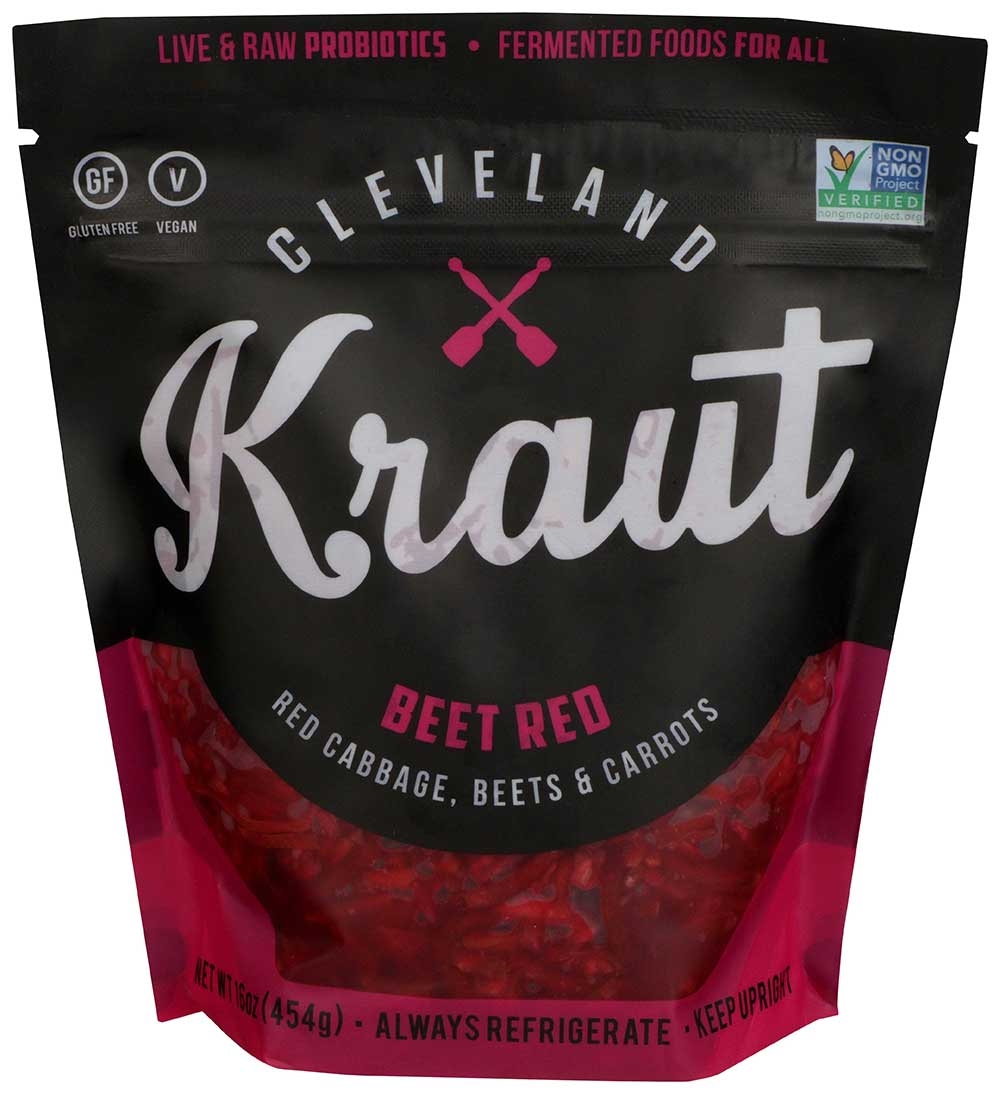 Cleveland Kraut Beet Red Sauerkraut, 16 Ounce -- 6 per case