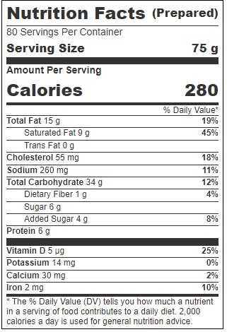 Lecoq Cuisine Ready To Bake Large Straight Croissant, 3 Ounce -- 56 per case