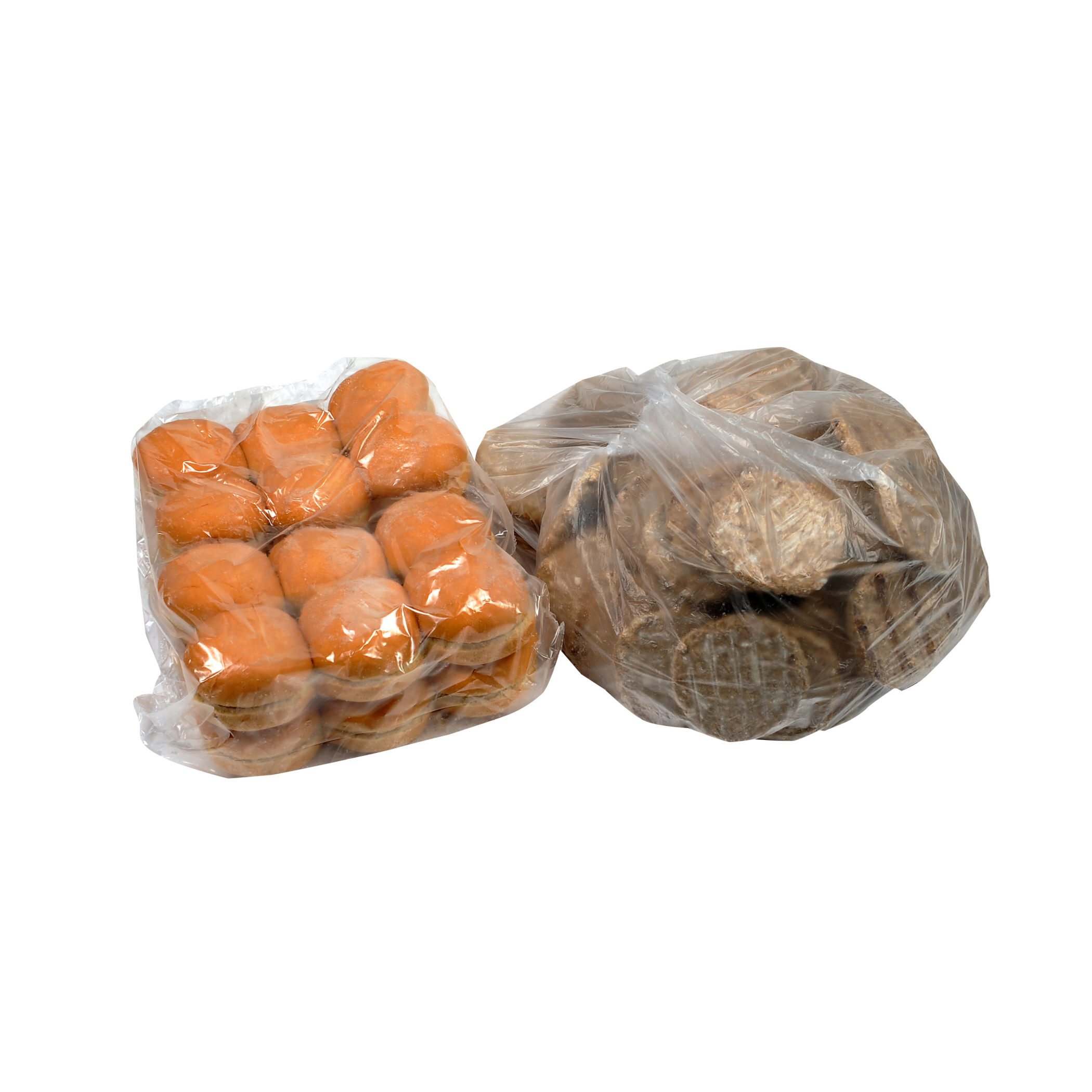 Advance Food Mini Charbroil Beef Patties, 1 Ounce -- 72 per case.