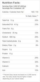 Fully Cooked Steak Chili, 5 Pound -- 1 each