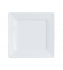 Arcoroc Square Up Extra Strong Porcelain Side Share Plate, 7.5 Ounce -- 24 per case.