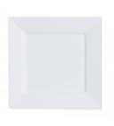 Arcoroc Square Up Extra Strong Porcelain Dinner Plate, 11 inch -- 6 per case.