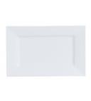 Arcoroc Square Up Extra Strong Porcelain Platter , 12.5 x 8 inch -- 12 per case.