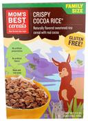 Moms Best Crisp Cocoa Rice Cereal, 17.5 Ounce -- 14 per case.