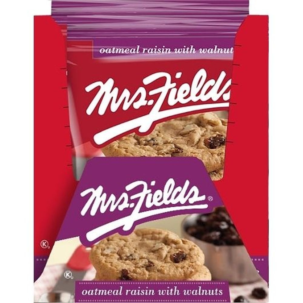 Mrs. Fields Oatmeal Raisin with Walnut Cookie, 2.1 Ounce - 72 per case