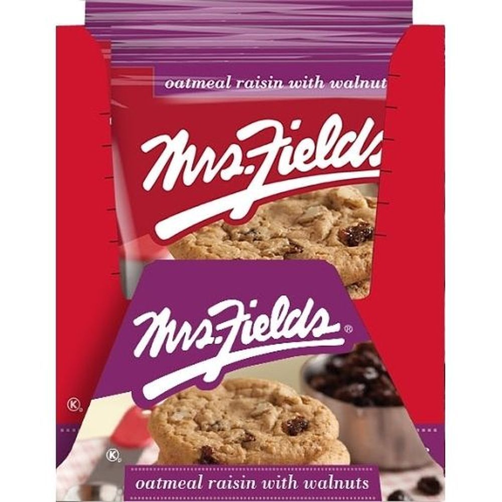 Mrs. Fields Oatmeal Raisin With Walnut Cookie, 2.1 Ounce -- 72 Per Case