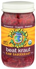 Pickled Planet Organic Raw Beat Kraut Sauerkraut, 16 Ounce -- 6 per case
