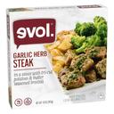 Evol Garlic Herb Steak Meal, 10 Ounce -- 8 per case