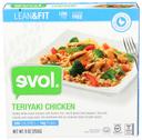 Evol Lean and Fit Single Serve Teriyaki Chicken Meal, 9 Ounce -- 8 per case