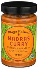 Maya Kaimal Madras Curry Simmer Sauce, 12.5 Ounce -- 6 per case.