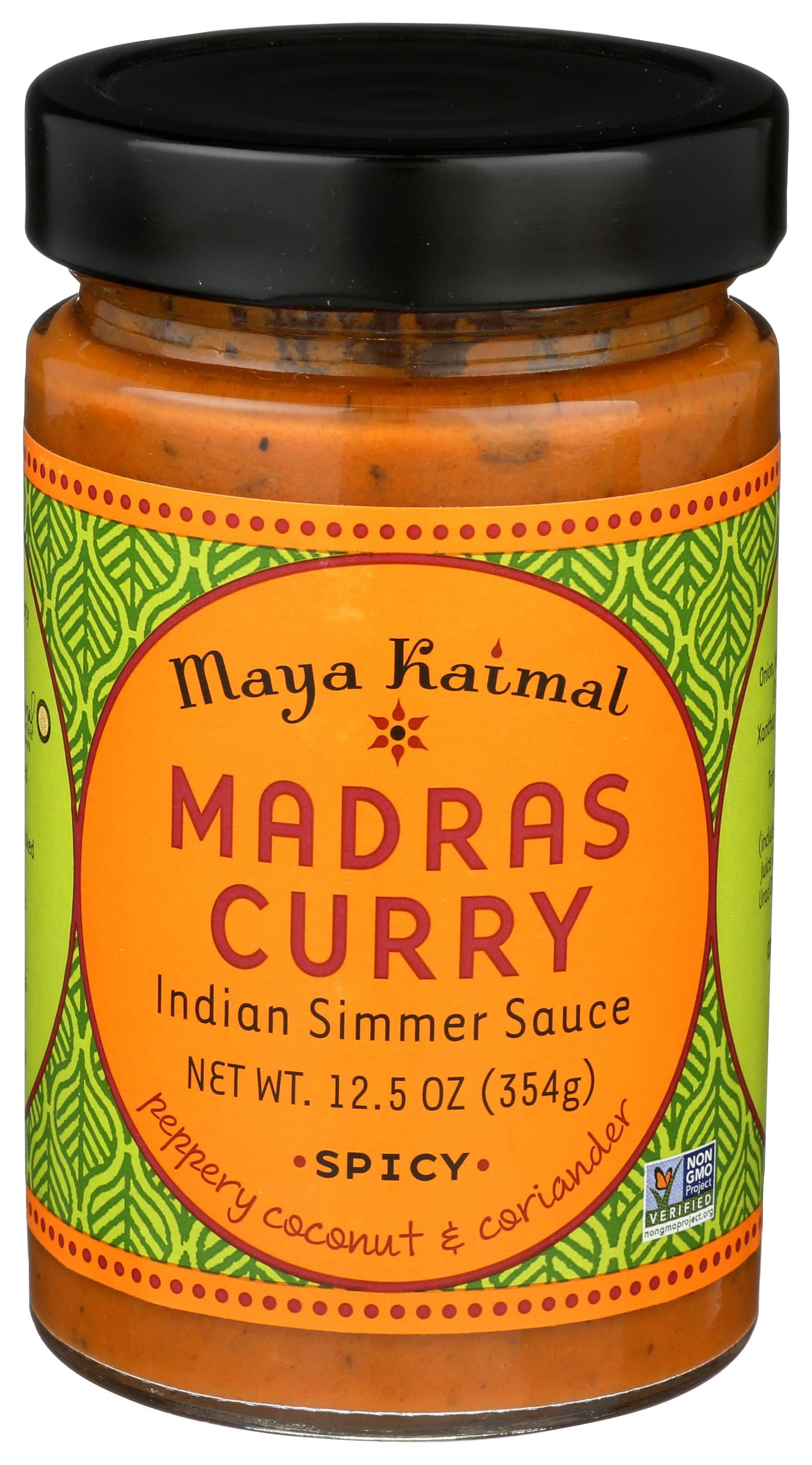 Maya Kaimal Madras Curry Simmer Sauce, 12.5 Ounce -- 6 Per Case