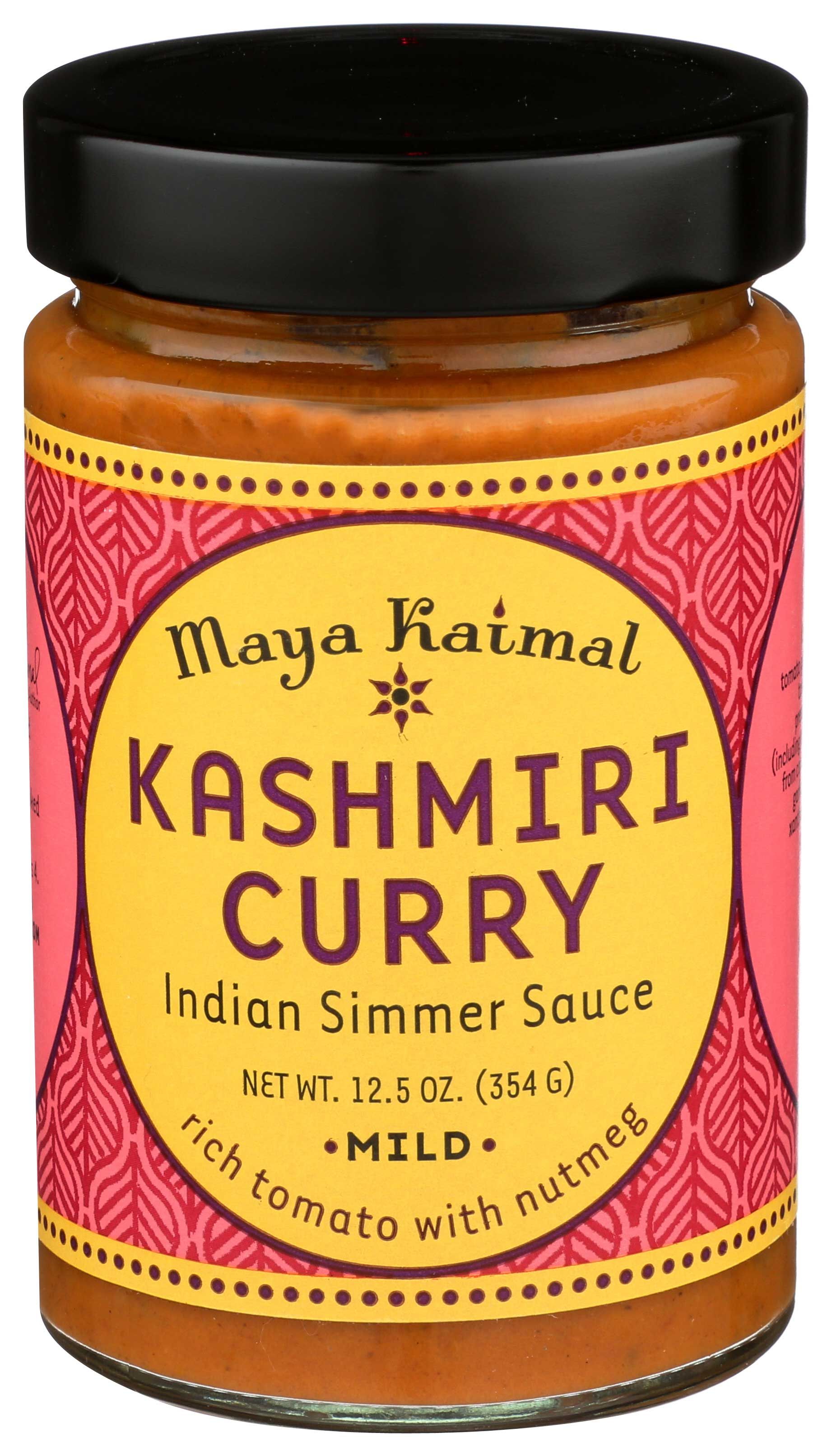 Maya Kaimal Kashmir Curry Simmer Sauce, 12.5 Ounce -- 6 Per Case