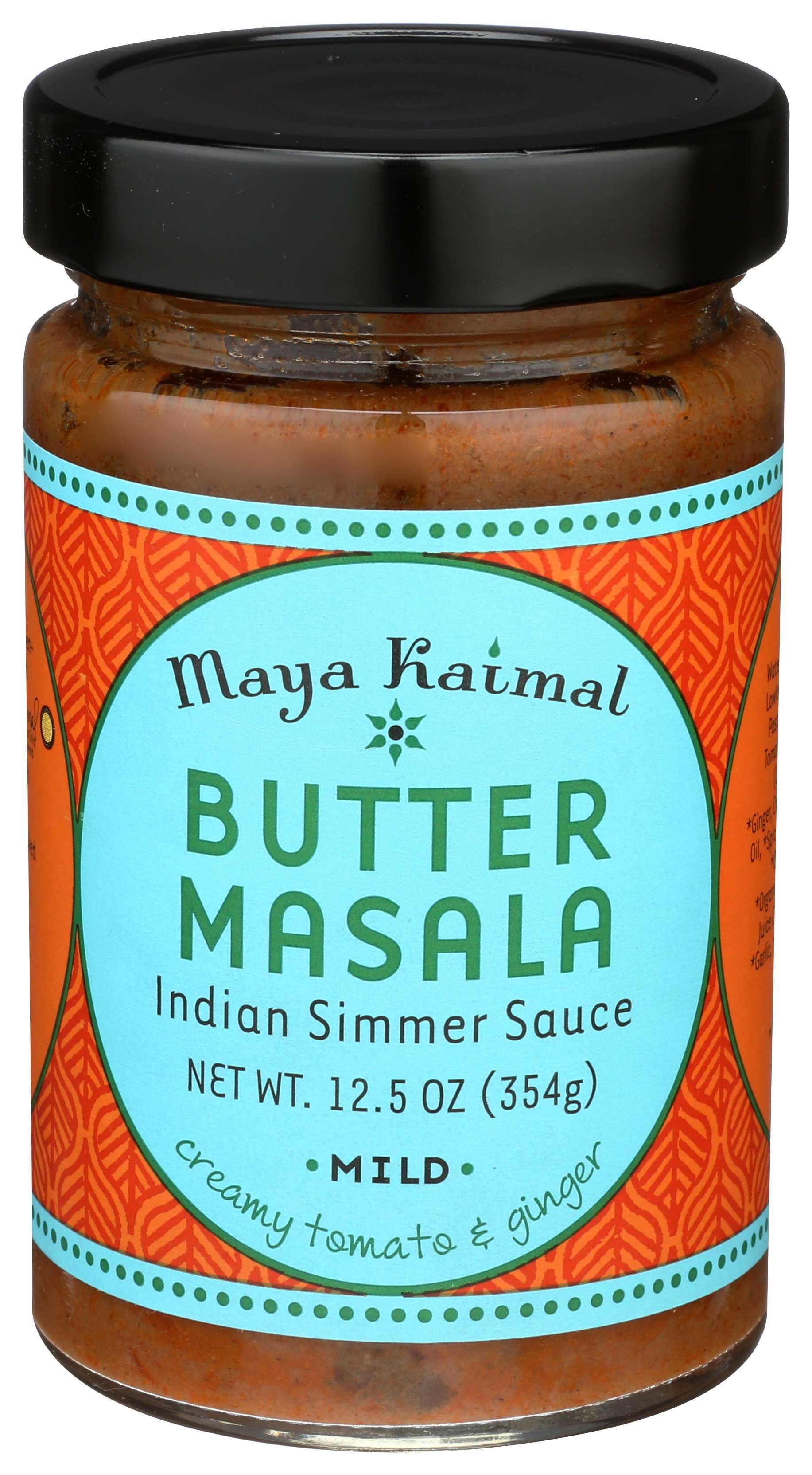 Maya Kaimal Butter Masala Simmer Sauce, 12.5 Ounce -- 6 Per Case