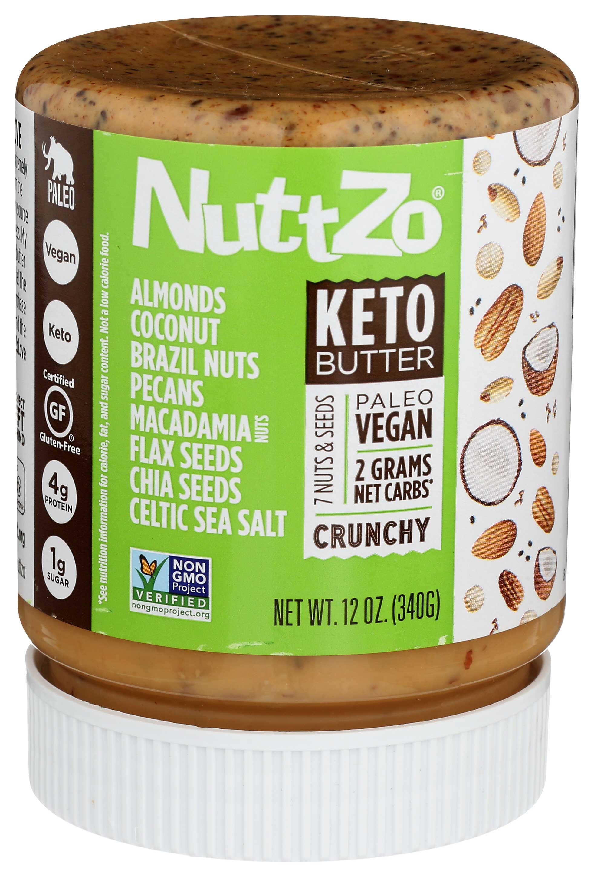 Nuttzo Keto Nut and Seed Butter, 12 Ounce -- 6 per case