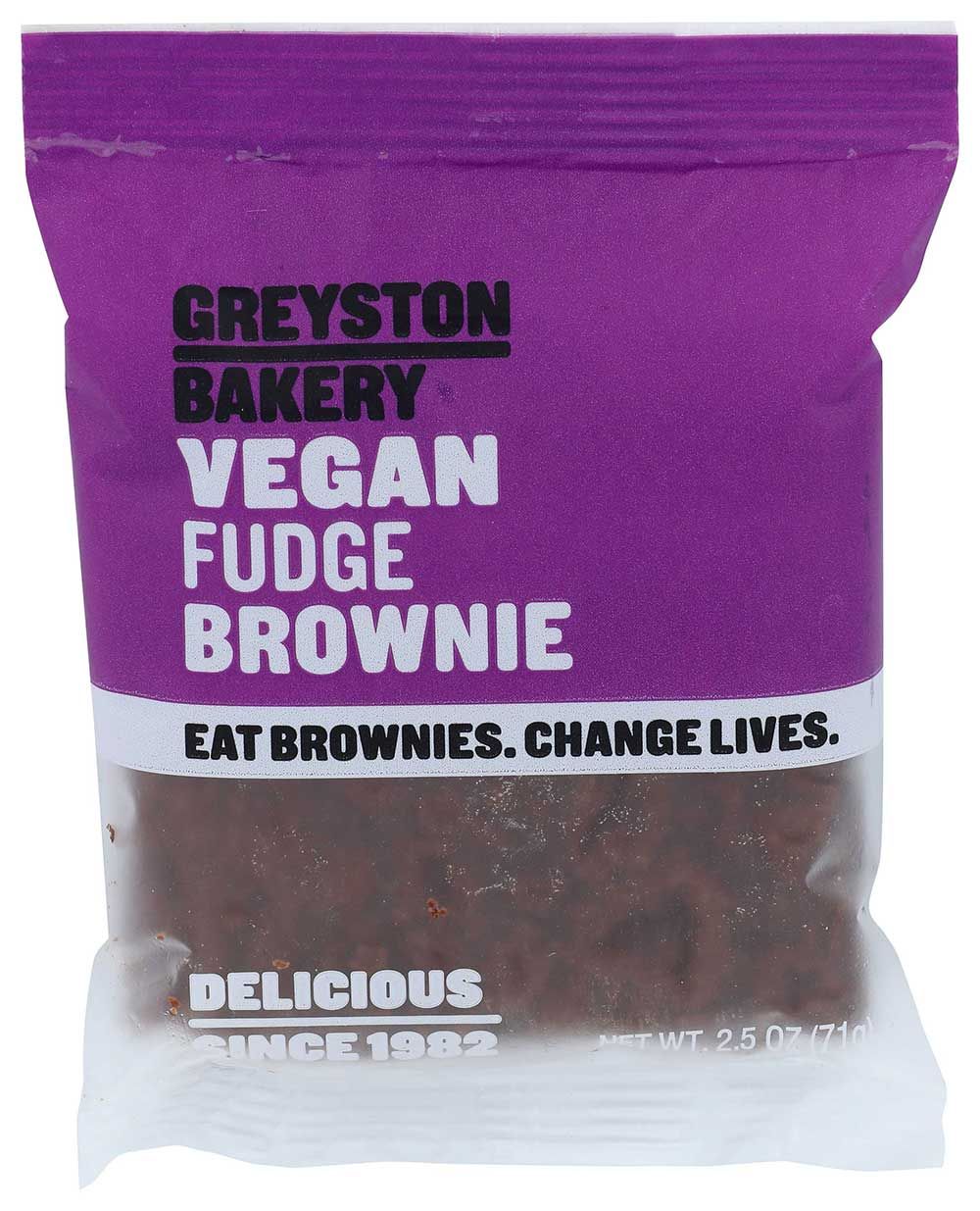 Greyston Vegan Fudge Brownie, 2.5 Ounce -- 24 Per Case