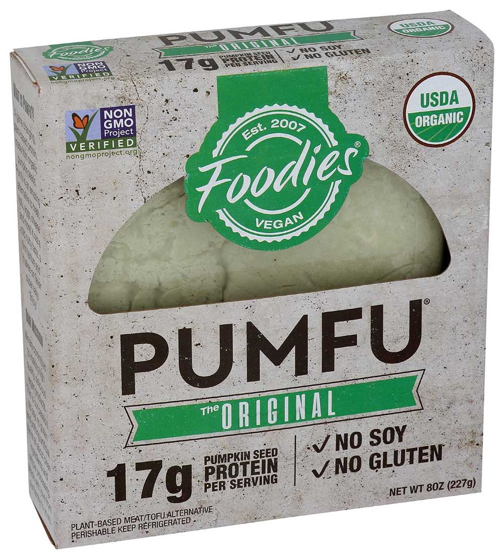Foodies Organic Original Pumfu, 8 Ounce -- 8 Per Case