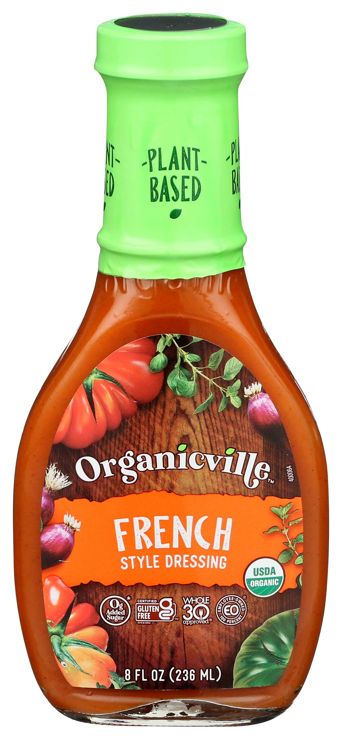 OrganicVille Organic French Dressing, 8 Ounce -- 6 per case.