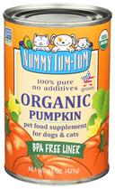 Nummy Tum Tum Organic 100 Percent Pure Pumpkin for Dog, 15 Ounce -- 12 per case