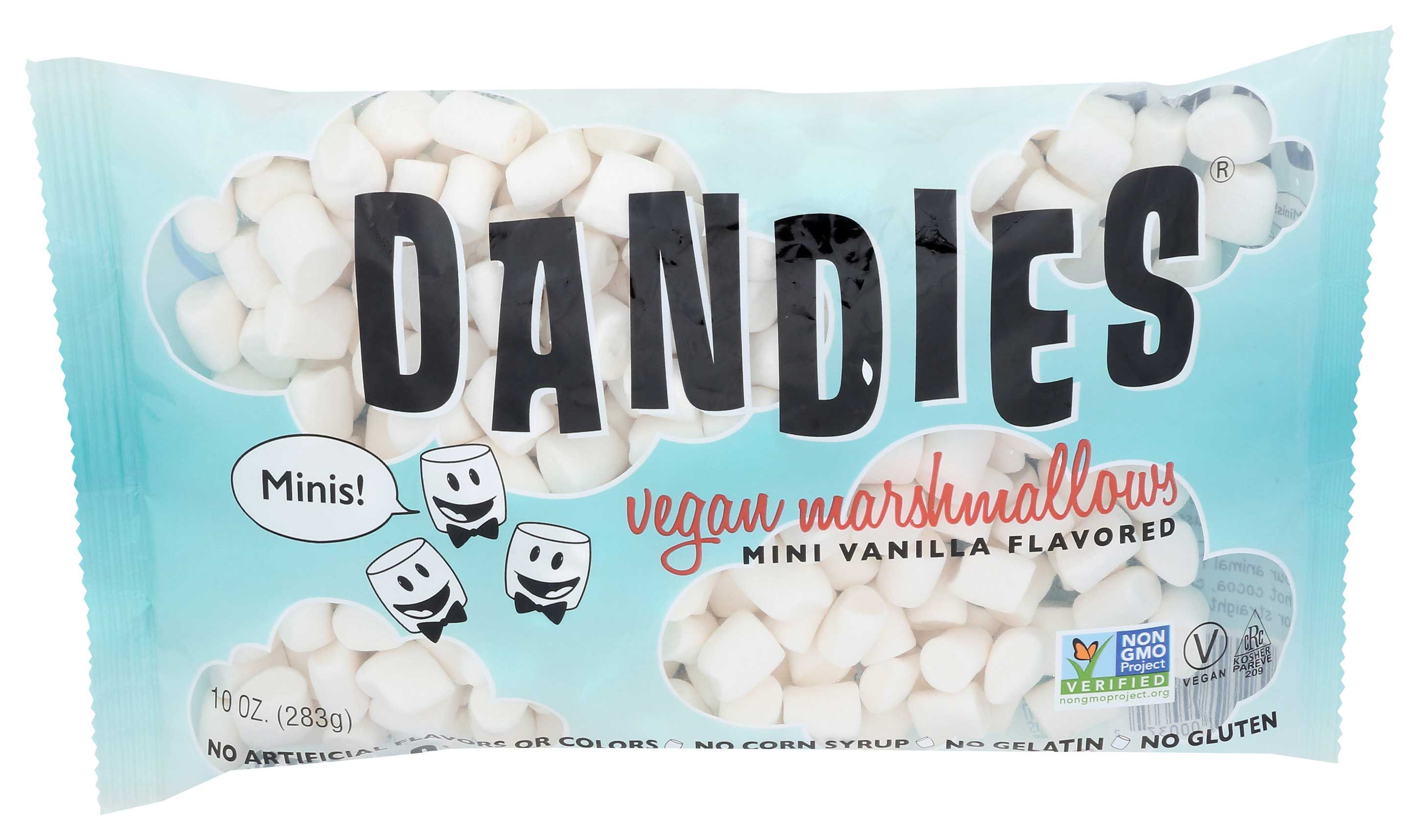 Dandies Vanilla Mini Marshmallow, 10 Ounce -- 12 Per Case
