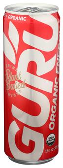 Guru Organic Energy Drink, 12 Fluid Ounce -- 24 per case