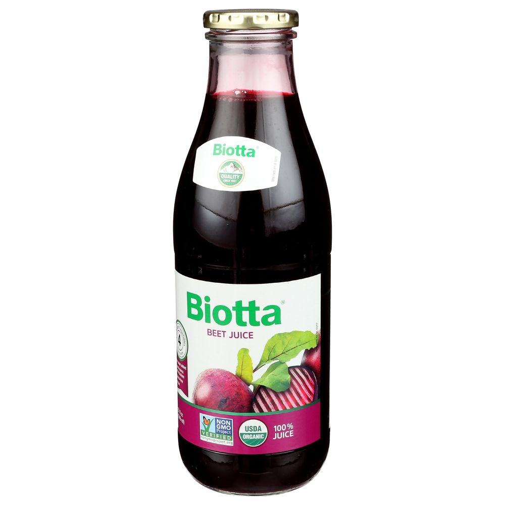 Biotta 100 Percent Beet Juice, 32 Fluid Ounce -- 6 per case.