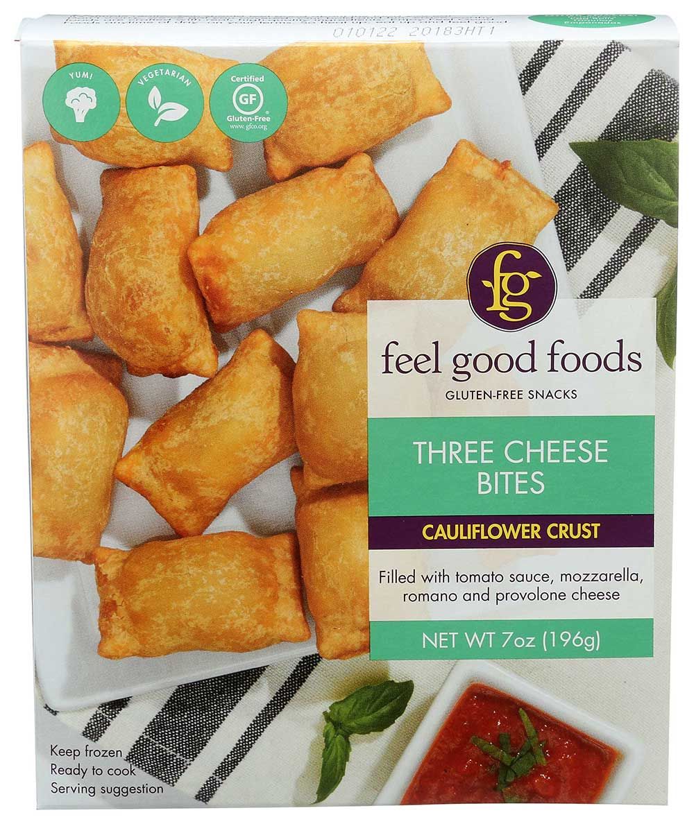Feel Good Foods Three Cheese Pomodoro Snack Bites, 7 Ounce -- 9 Per Case