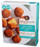 Feel Good Foods Three Cheese Mac and Cheese Bites, 8 Ounce -- 9 per case