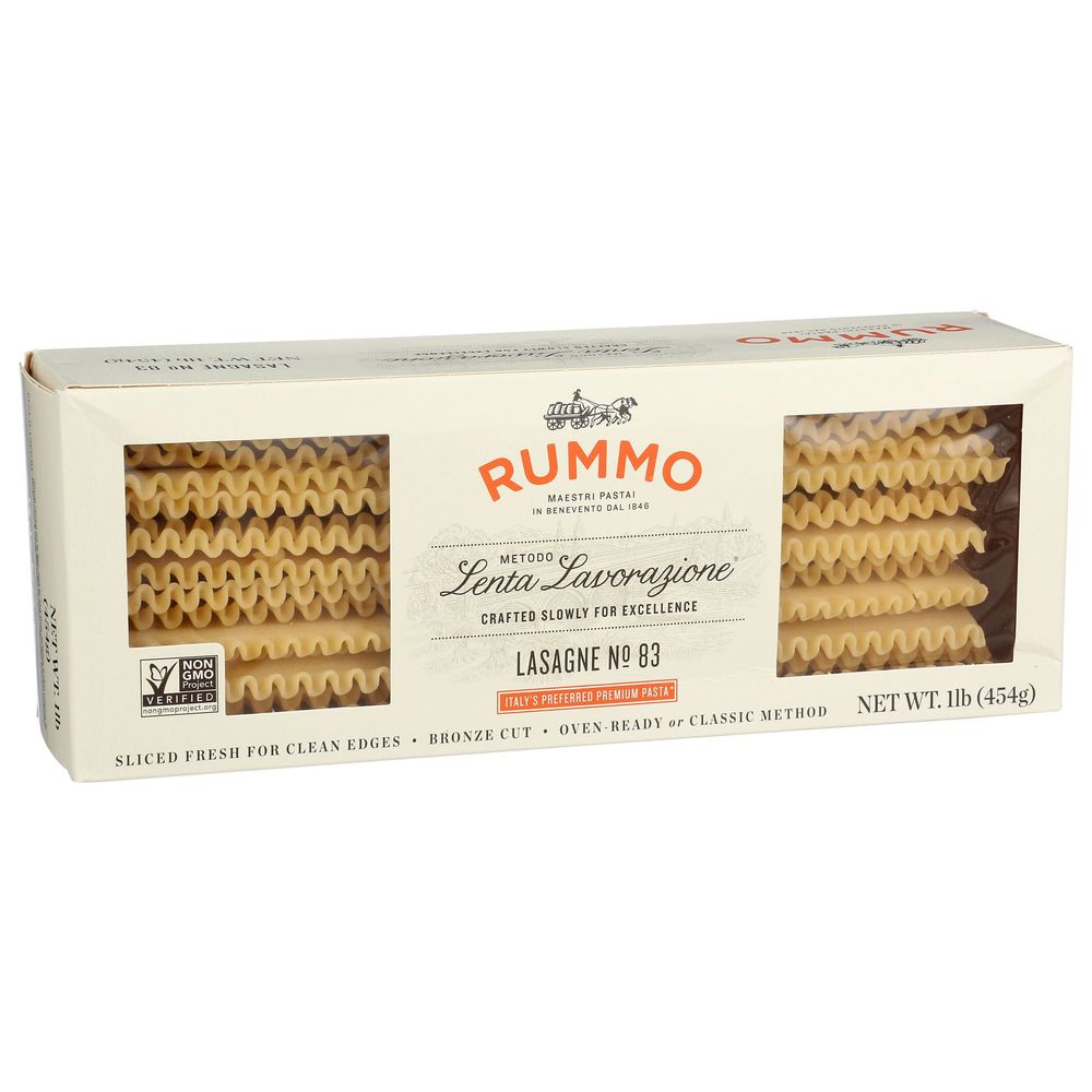 Rummo Number 83 Lasagna Pasta, 1 Pound -- 12 per case