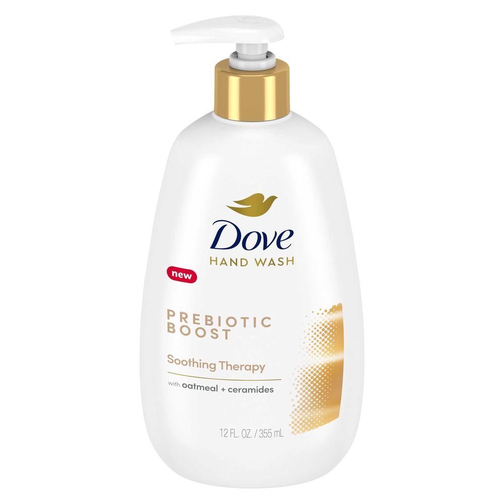 Dove Soothing Therapy Prebiotic Boost Hand Wash, 12 Ounce -- 4 Per Case