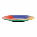 GET Enterprises inc Diamond Celebration Melamine Round Wide Rim Plate, 9 inch -- 24 per case.