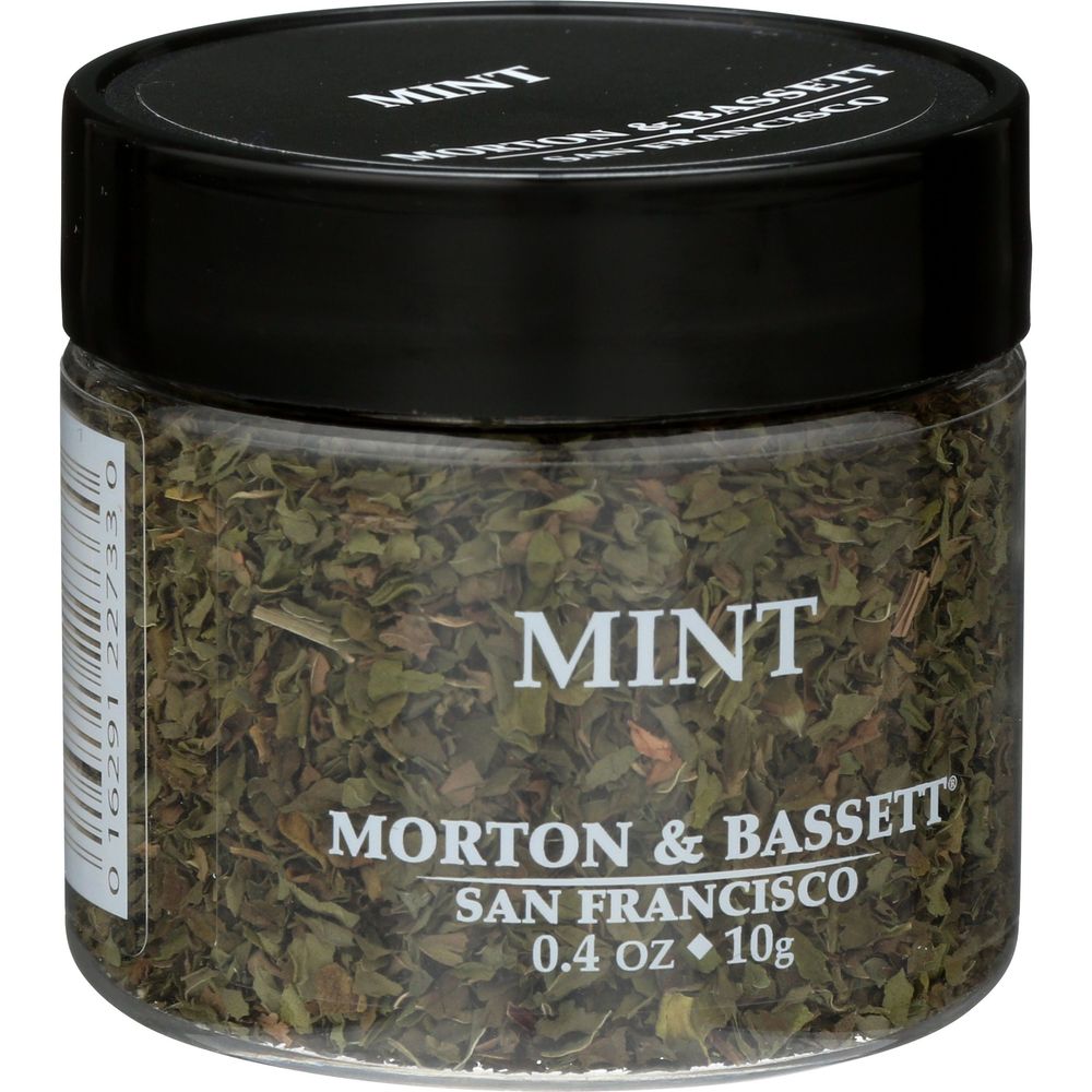 Morton and Bassett Mint Spearmint Seasoning, 0.4 Ounce -- 3 per case