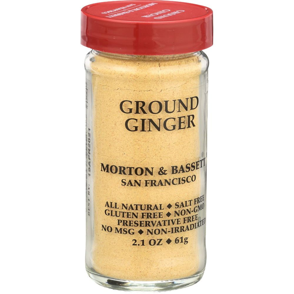 Morton and Bassett Ground Ginger, 2.1 Ounce -- 3 per case