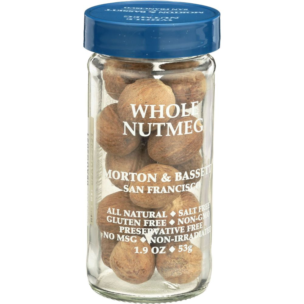 Morton and Bassett Whole Nutmeg, 2.2 Ounce -- 3 per case