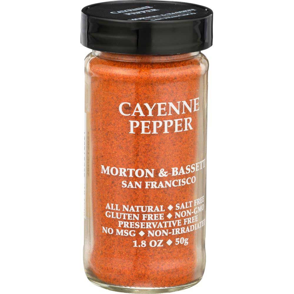 Morton & Bassett Cayenne Pepper Seasoning, 1.6 Ounce -- 3 Per Case