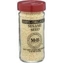 Morton and Bassett Organic Sesame Seed, 2.4 Ounce -- 3 per case
