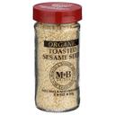 Morton and Bassett Organic Whole Toasted Sesame Seeds, 1.9 Ounce -- 3 per case