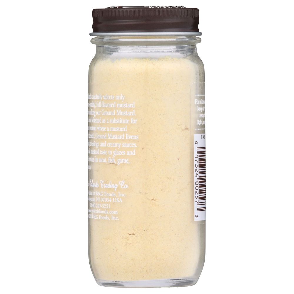 Spice Islands Ground Mustard, 1.8 Ounce -- 3 per case