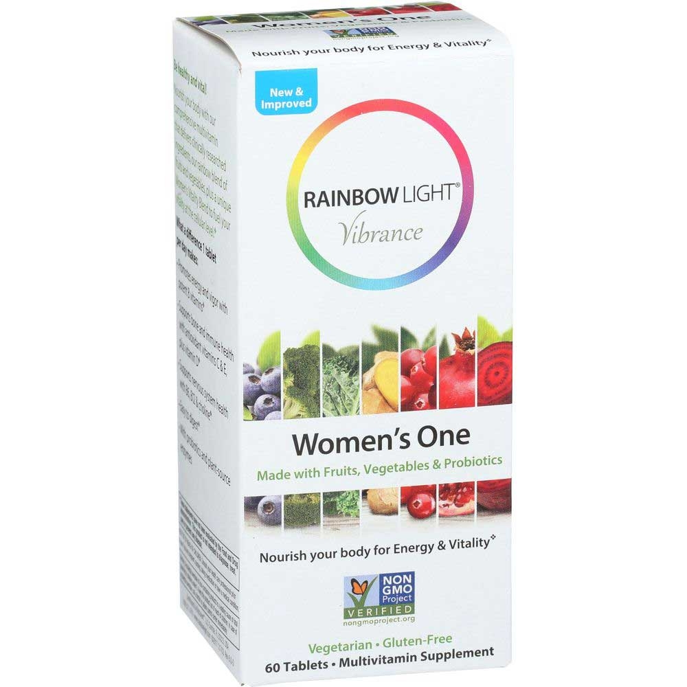 Rainbow Light Vibrance Womens One Multivitamin Tablet - 60 count per pack