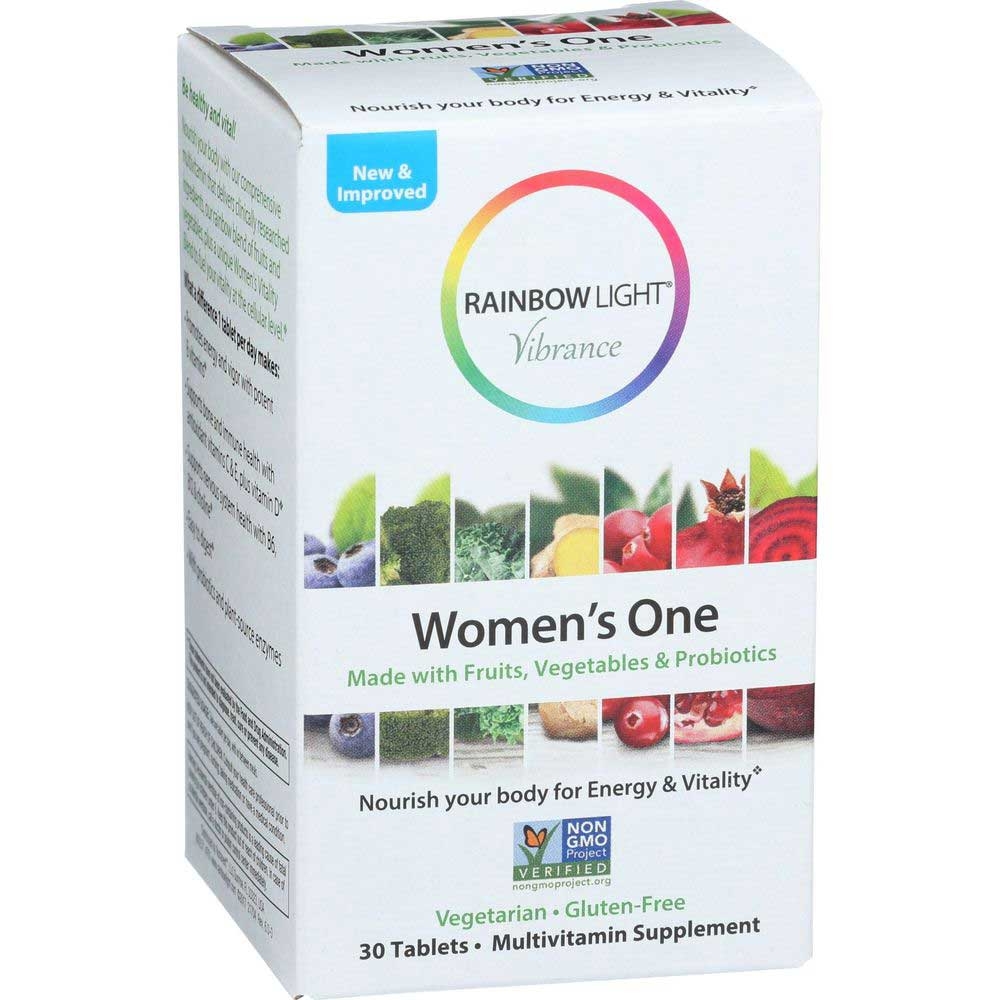 Rainbow Light Vibrance Womens One Multivitamin Tablet - 30 count per pack