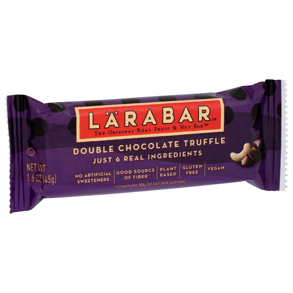Larabar Double Chocolate Truffle Bar, 1.6 Ounce -- 16 per case