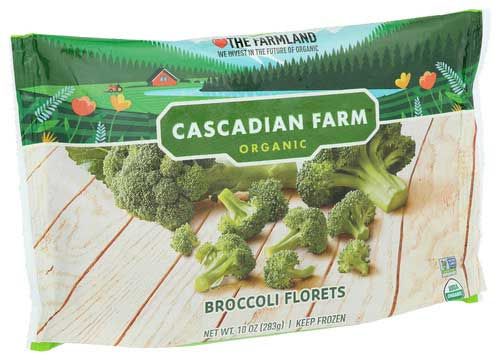 Cascadian Farm Organic Broccoli Floret, 10 Ounce -- 12 Per Case