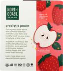 North Coast Organic Strawberry Probiotic Apple Sauce, 12.8 Ounce Pouch -- 6 per case