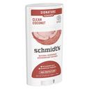 Schmidt's Clean Coconut Deodorant Stick, 2.65 Ounce -- 12 per case
