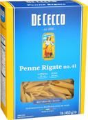 De Cecco Number 41 Penne Rigate Pasta, 16 Ounce -- 12 per case