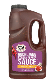 Sauce Craft Gochujang Korean Pepper Sauce, 0.5 Gallon -- 4 Per Case