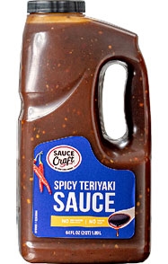 Sauce Craft Spicy Teriyaki Sauce Jug With Handle, 0.5 Gallon -- 4 Per Case